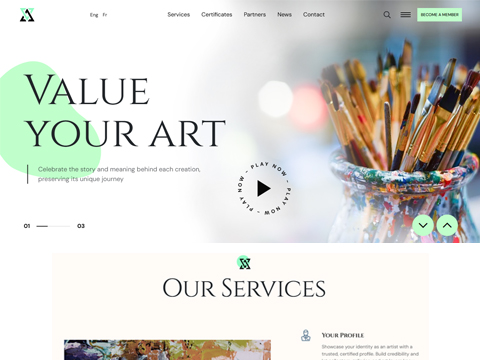 VeriArte Website